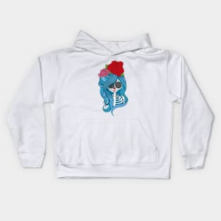 Muerte princess Kids Hoodie